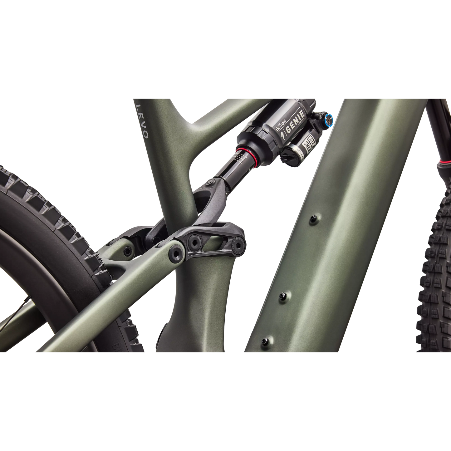 Specialized Levo 4 Pro Carbon 2027 - Satin Bottle Green / Silver Dust - image 8