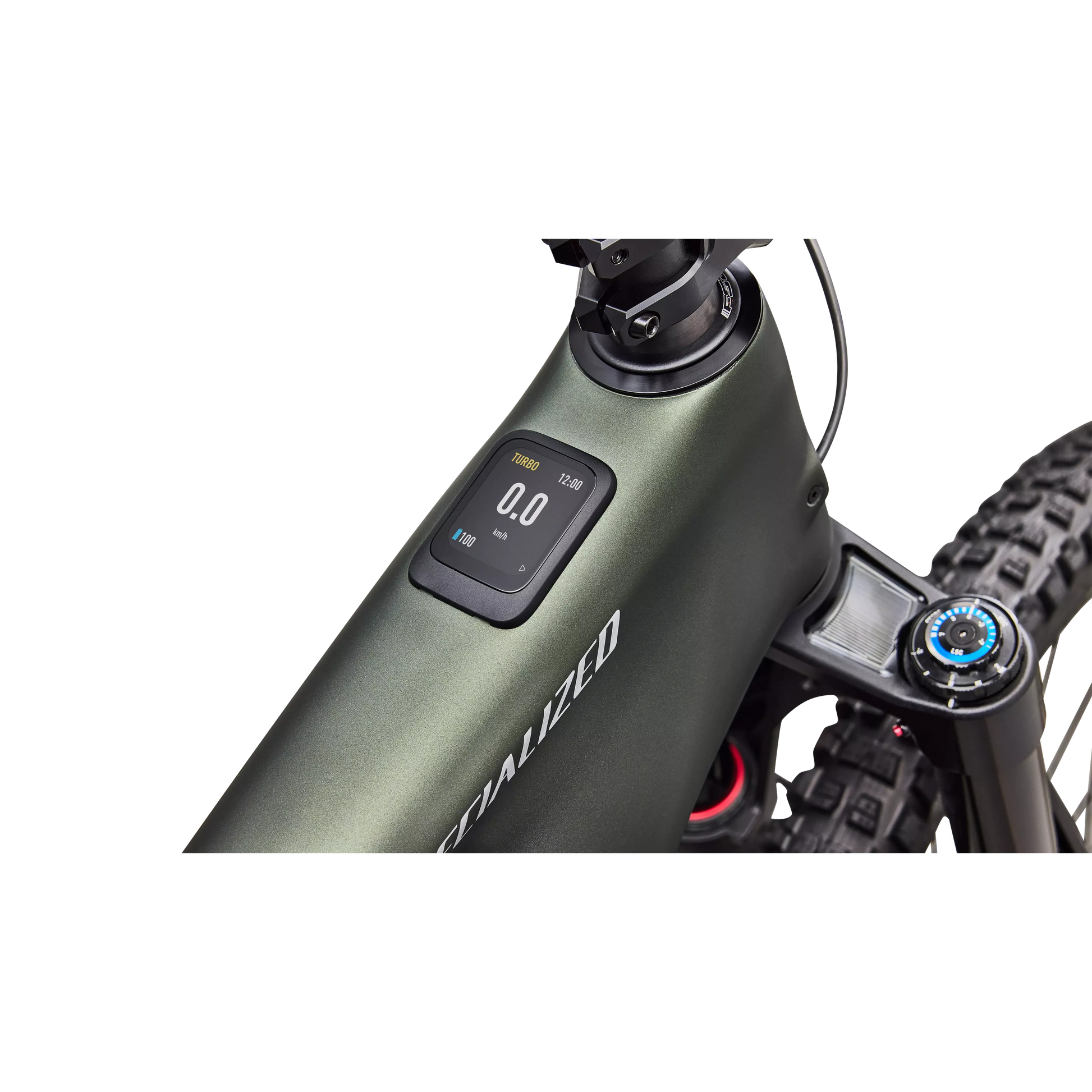 Specialized Levo 4 Pro Carbon 2027 - Satin Bottle Green / Silver Dust - image 9
