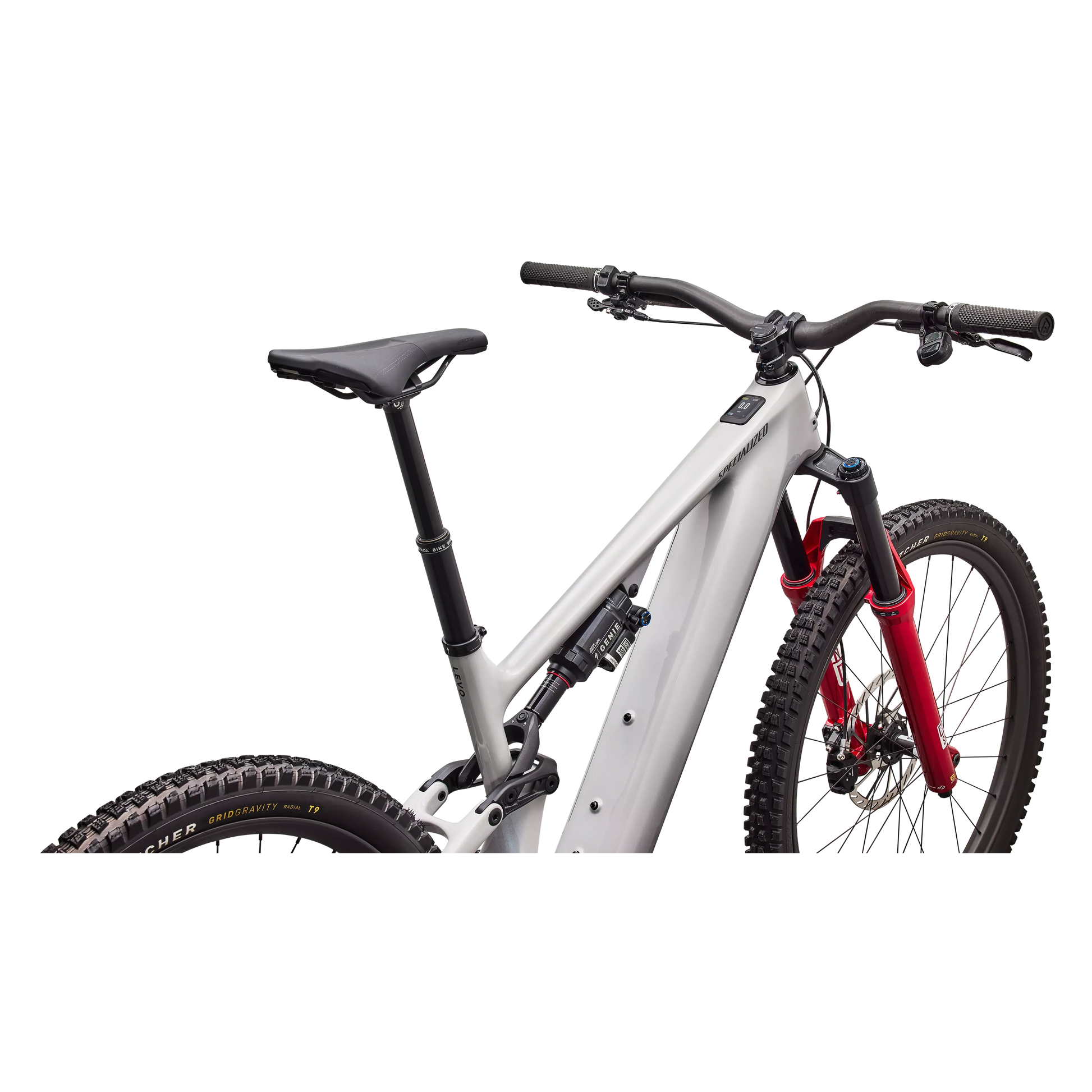 Specialized Levo 4 Pro Carbon 2027 - Gloss Dolomite Metallic / Smoke - image 4