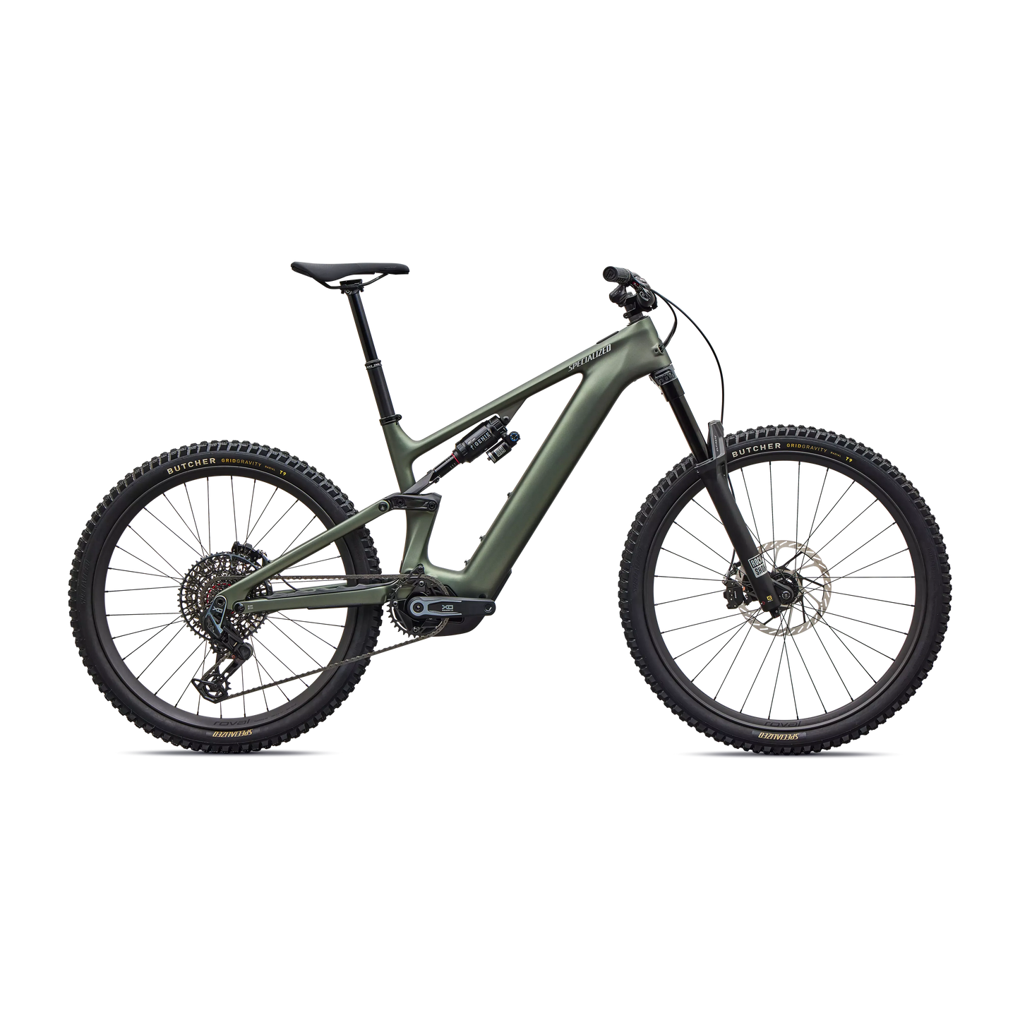 Specialized Levo 4 Pro Carbon 2027 - Satin Bottle Green / Silver Dust - image 1