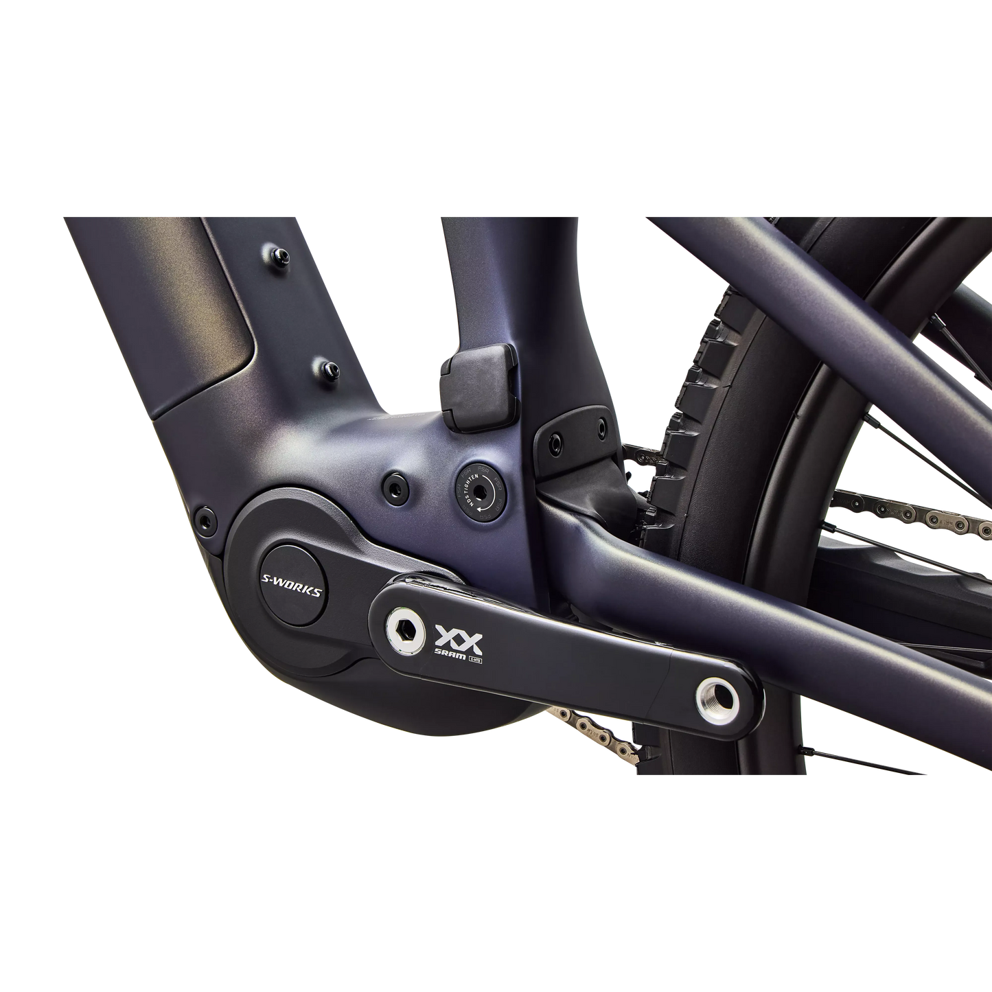 Specialized Levo 4 S-Works Carbon 2027 - Satin Blue Tint / Chrome - image 7