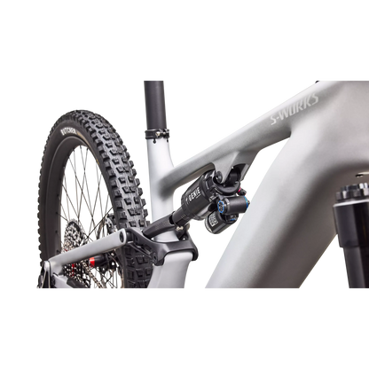 Specialized Levo 4 S-Works Carbon 2027 - Satin Silver Dust / Black Pearl / Gloss Chrome - image 6