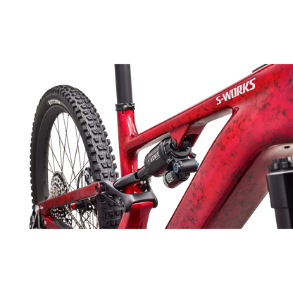 Specialized Levo 4 S-Works Carbon 2027 - Gloss Red Tint / Silver Dust / Metallic White Silver - image 6