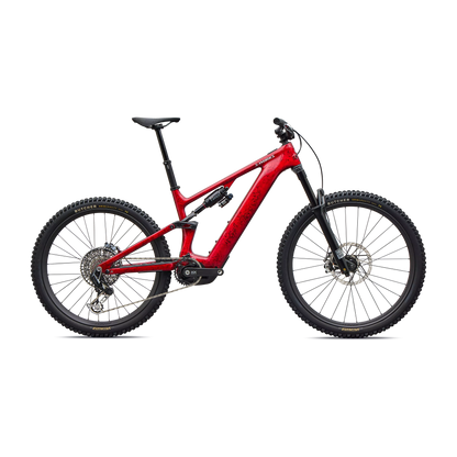 Specialized Levo 4 S-Works Carbon 2027 - Gloss Red Tint / Silver Dust / Metallic White Silver - image 1