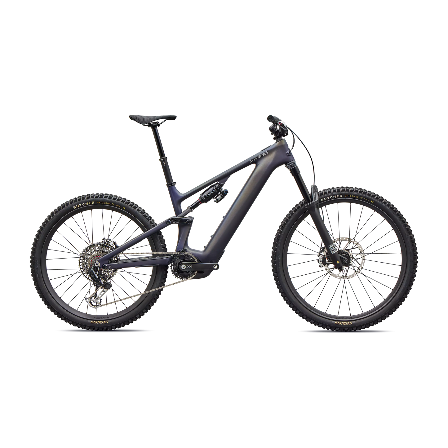 Specialized Levo 4 S-Works Carbon 2027 - Satin Blue Tint / Chrome - image 1