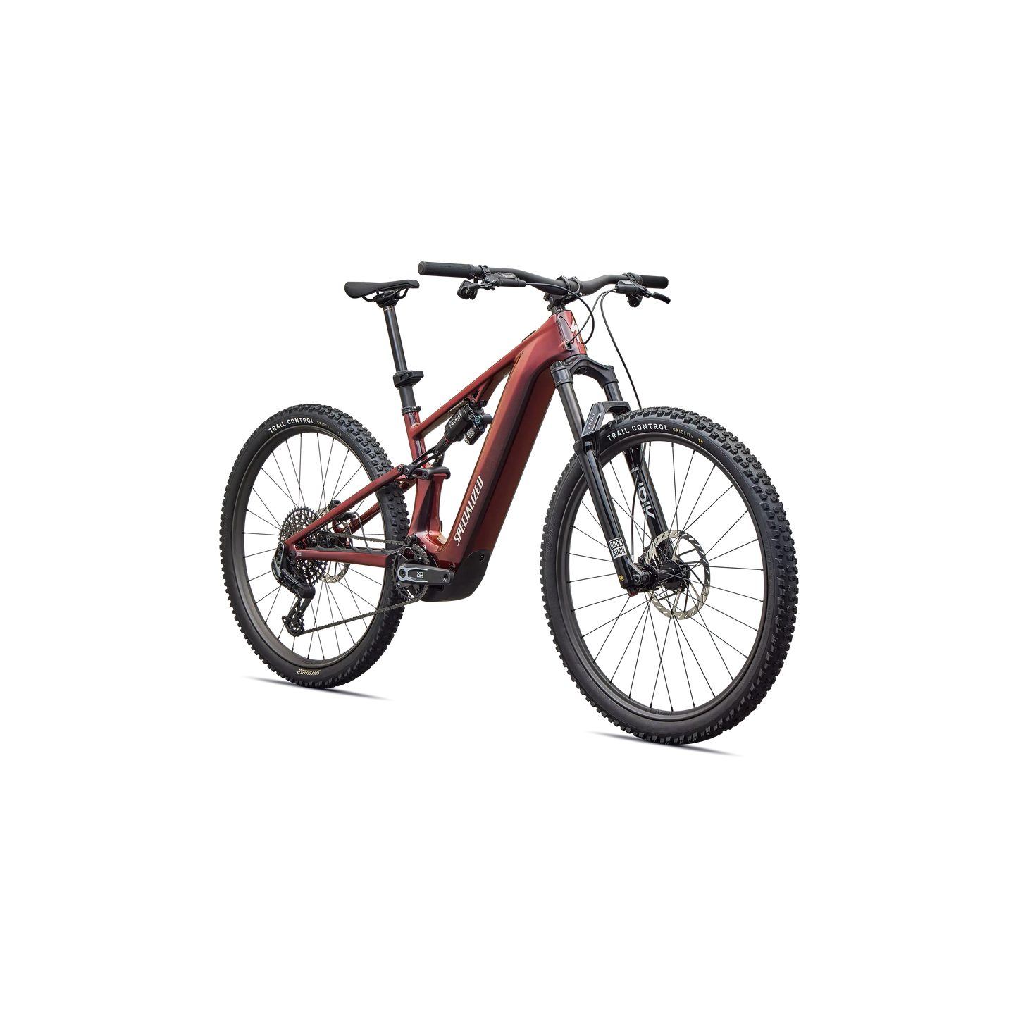 Specialized Levo R 4 Pro Carbon 2027 - Gloss Black Red Chameleon / Dolomite - image 2