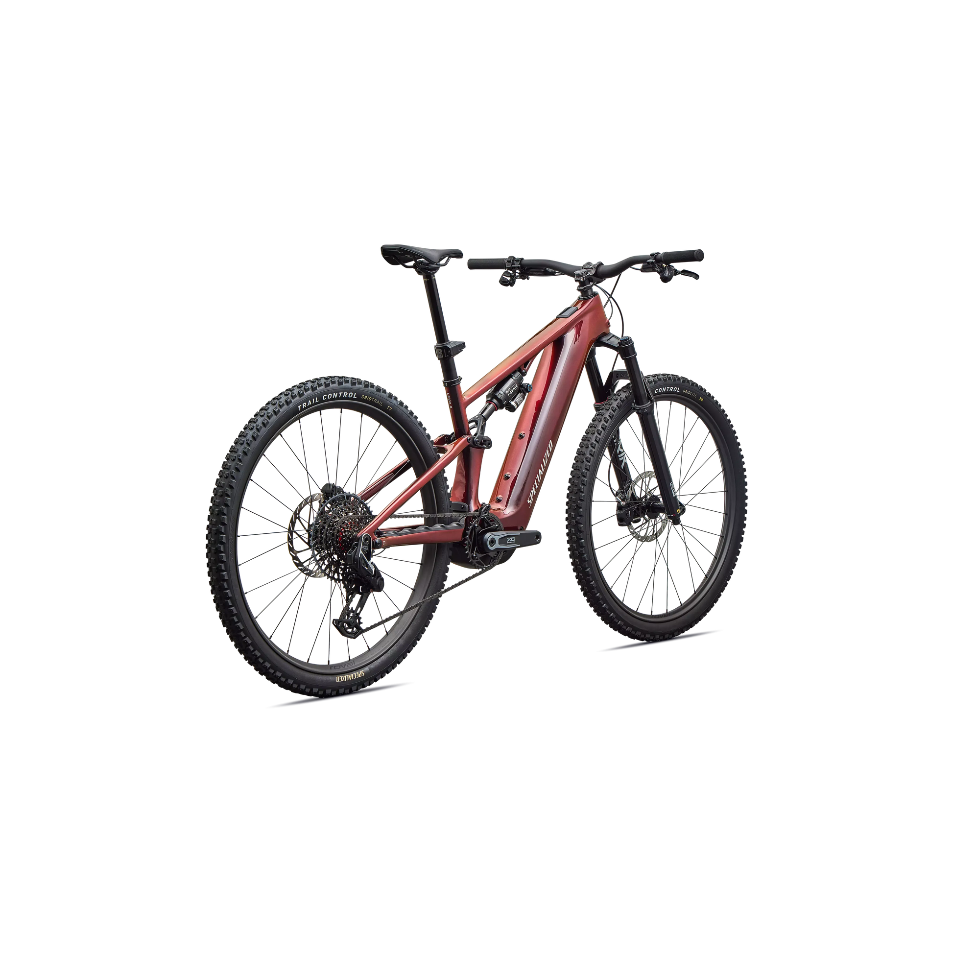 Specialized Levo R 4 Pro Carbon 2027 - Gloss Black Red Chameleon / Dolomite - image 3