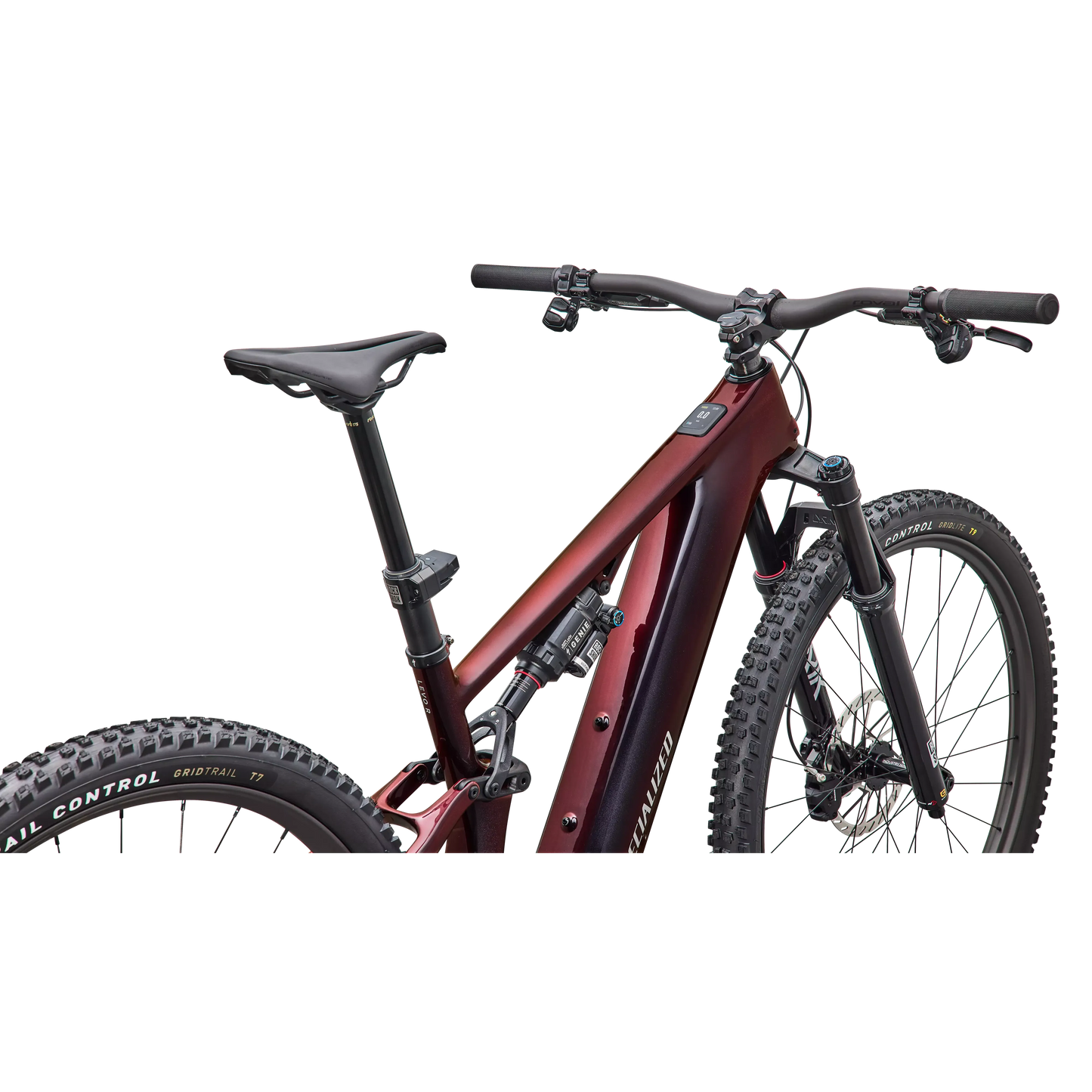 Specialized Levo R 4 Pro Carbon 2027 - Gloss Black Red Chameleon / Dolomite - image 4