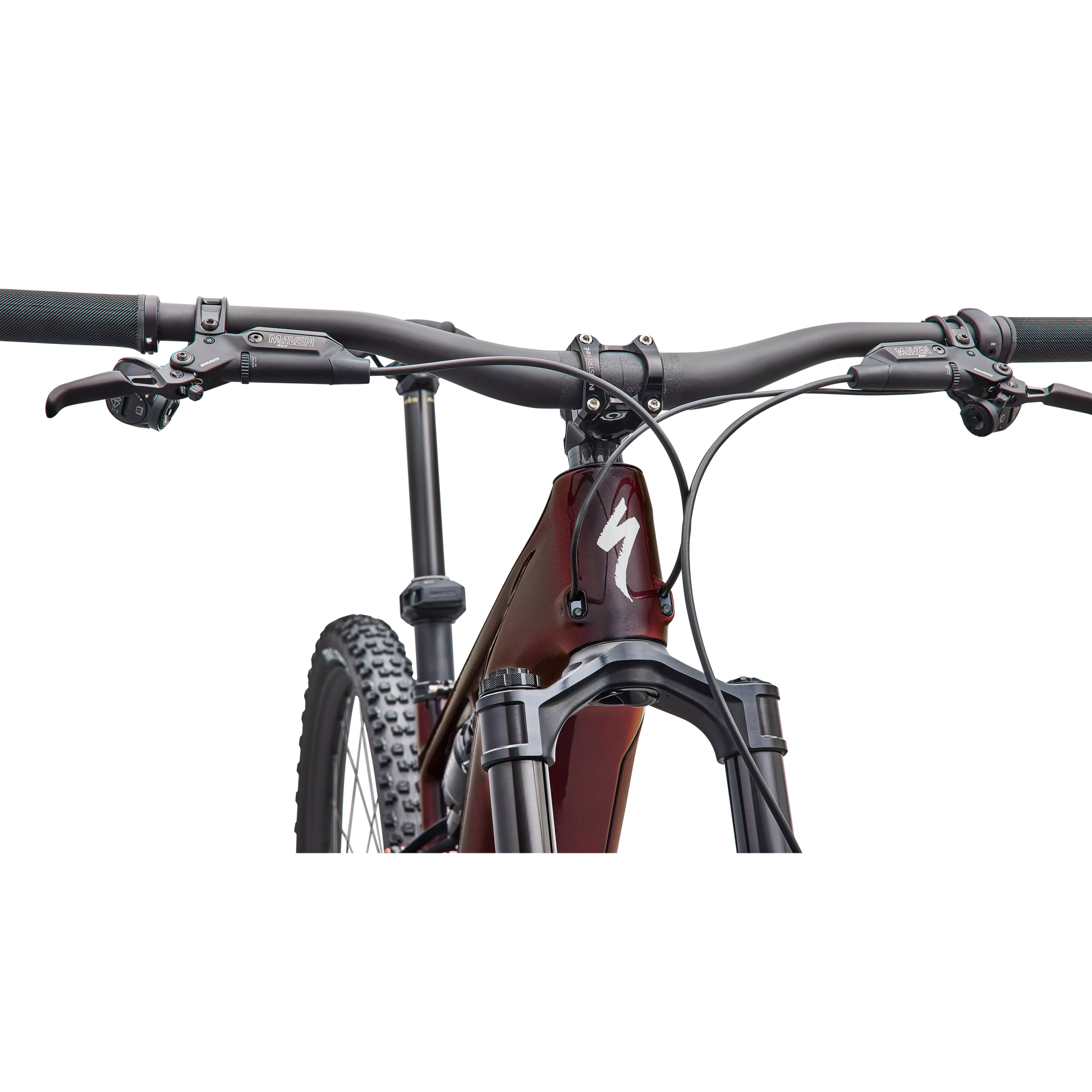 Specialized Levo R 4 Pro Carbon 2027 - Gloss Black Red Chameleon / Dolomite - image 5