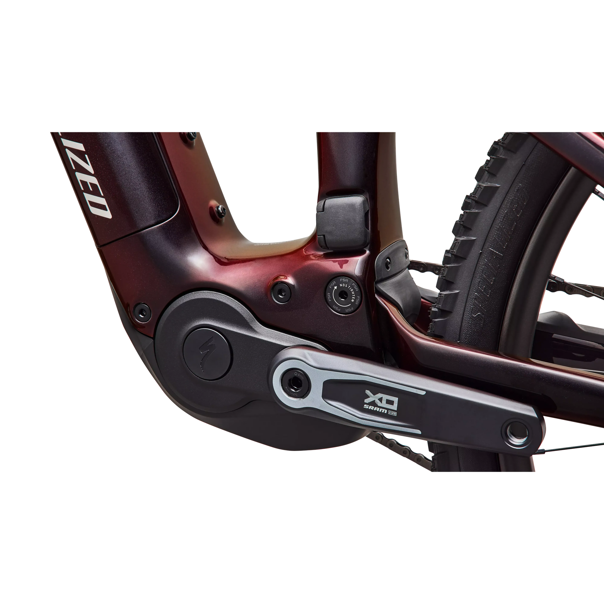 Specialized Levo R 4 Pro Carbon 2027 - Gloss Black Red Chameleon / Dolomite - image 7