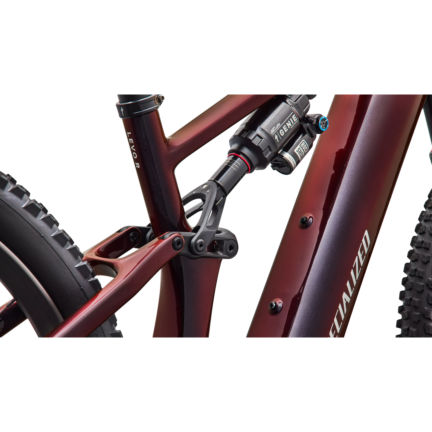 Specialized Levo R 4 Pro Carbon 2027 - Gloss Black Red Chameleon / Dolomite - image 8