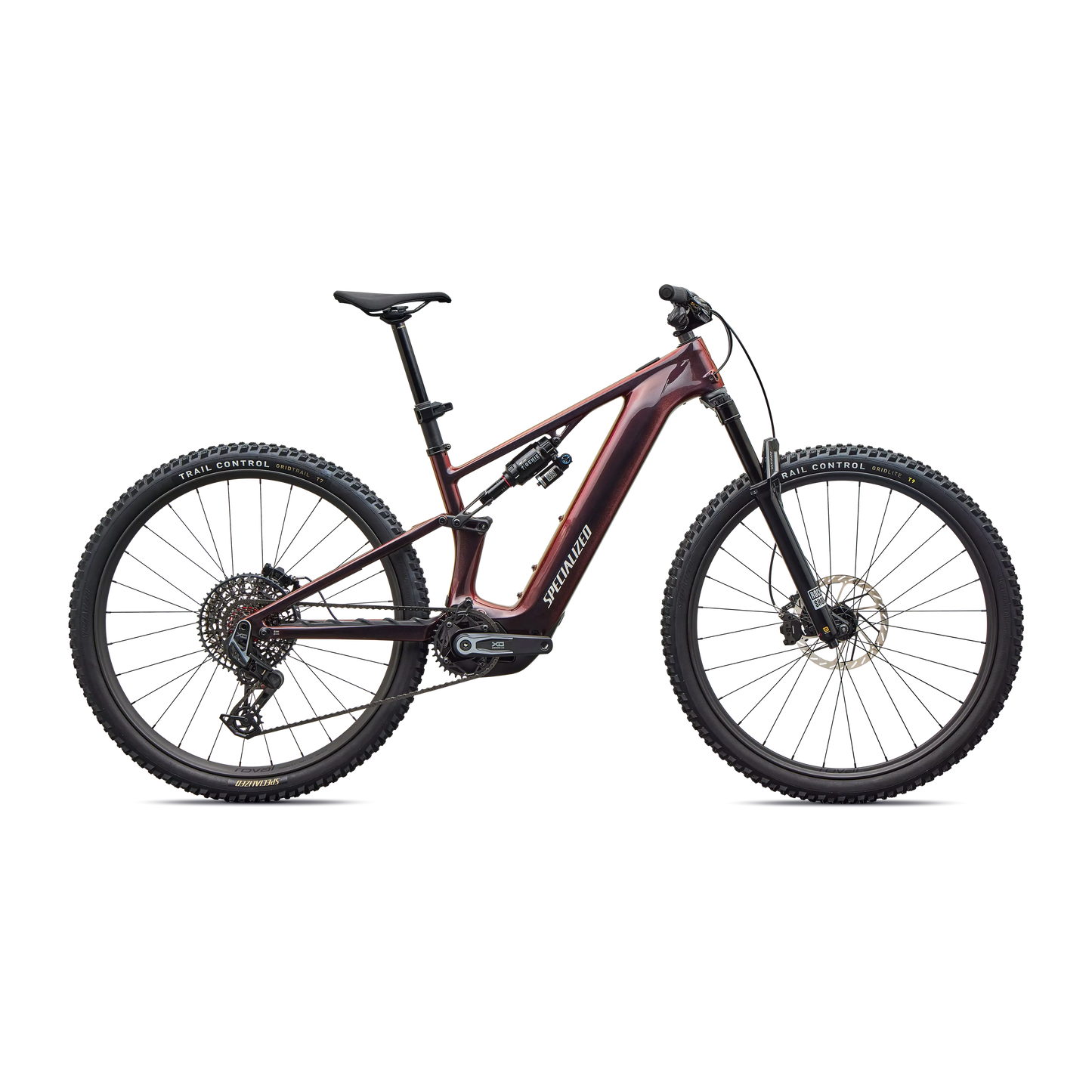 Specialized Levo R 4 Pro Carbon 2027 - Gloss Black Red Chameleon / Dolomite - image 1