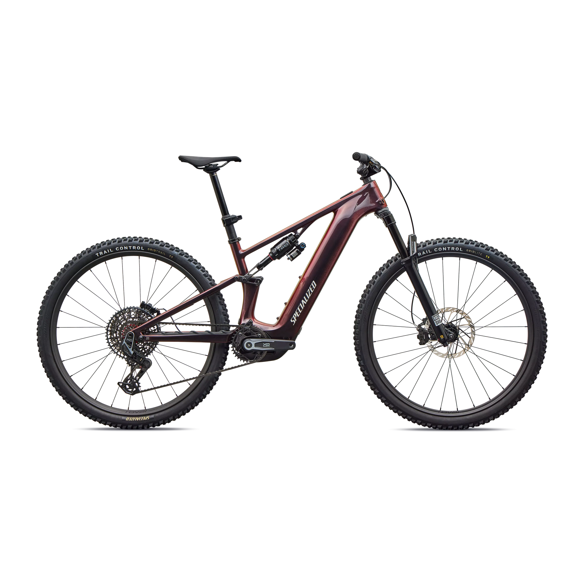 Specialized Levo R 4 Pro Carbon 2027 - Gloss Black Red Chameleon / Dolomite - image 1