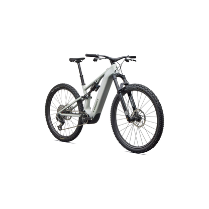 Specialized Levo R 4 S-Works Carbon 2027 - Gloss Dolomite / Viavi Silver Green Pearl / Oak Green Metallic - image 2