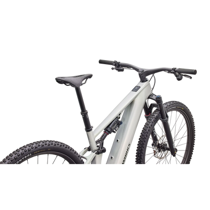 Specialized Levo R 4 S-Works Carbon 2027 - Gloss Dolomite / Viavi Silver Green Pearl / Oak Green Metallic - image 4