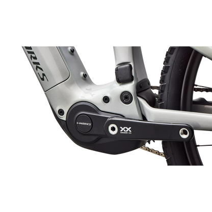 Specialized Levo R 4 S-Works Carbon 2027 - Gloss Dolomite / Viavi Silver Green Pearl / Oak Green Metallic - image 7