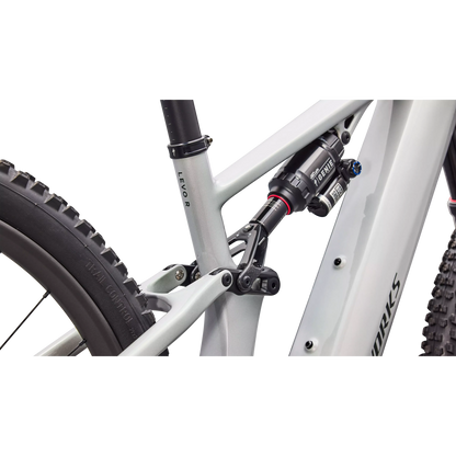 Specialized Levo R 4 S-Works Carbon 2027 - Gloss Dolomite / Viavi Silver Green Pearl / Oak Green Metallic - image 8