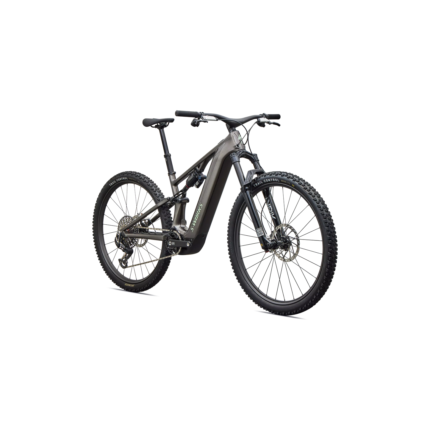 Specialized Levo R 4 S-Works Carbon 2027 - Gloss Warm Smoke / Pistachio - image 2