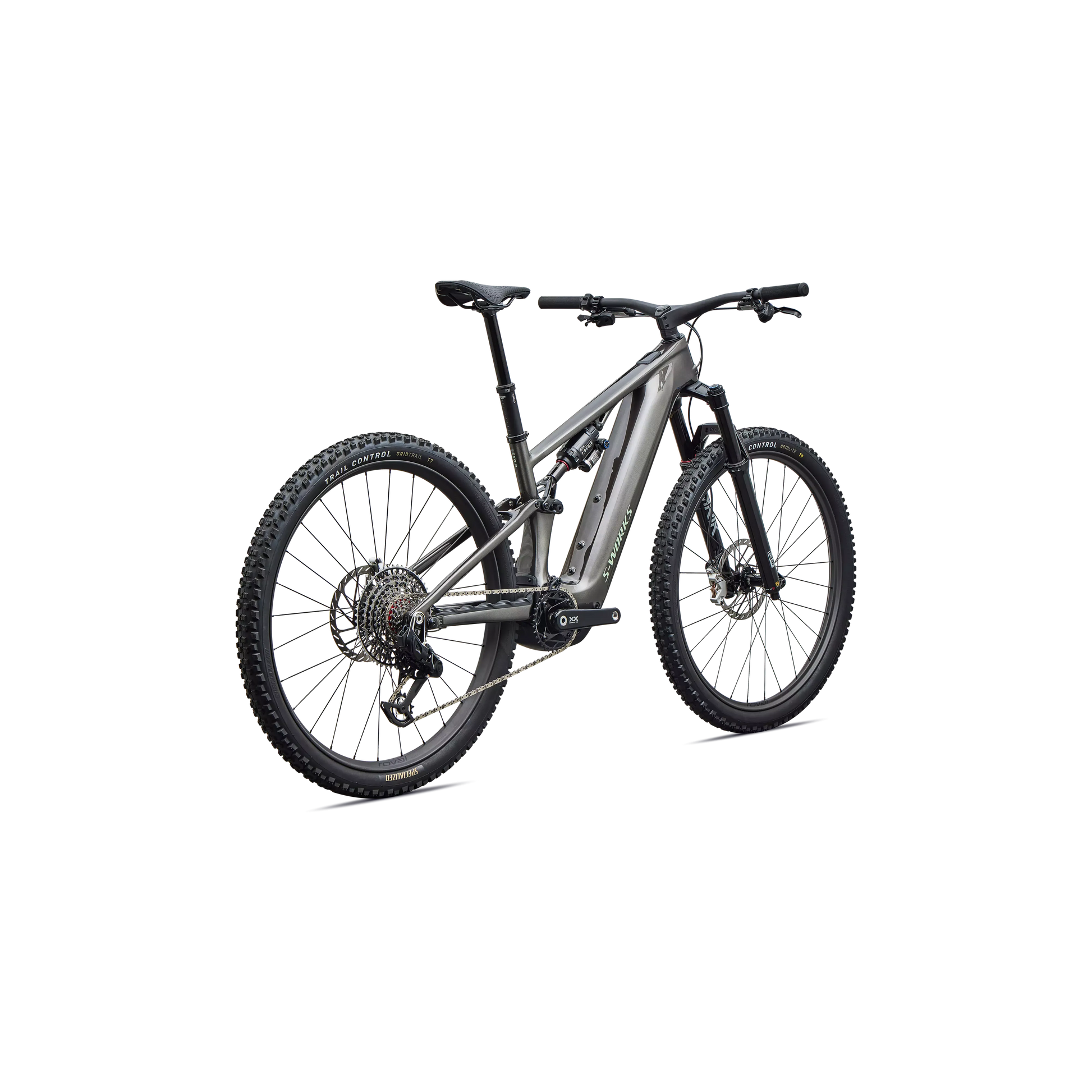 Specialized Levo R 4 S-Works Carbon 2027 - Gloss Warm Smoke / Pistachio - image 3