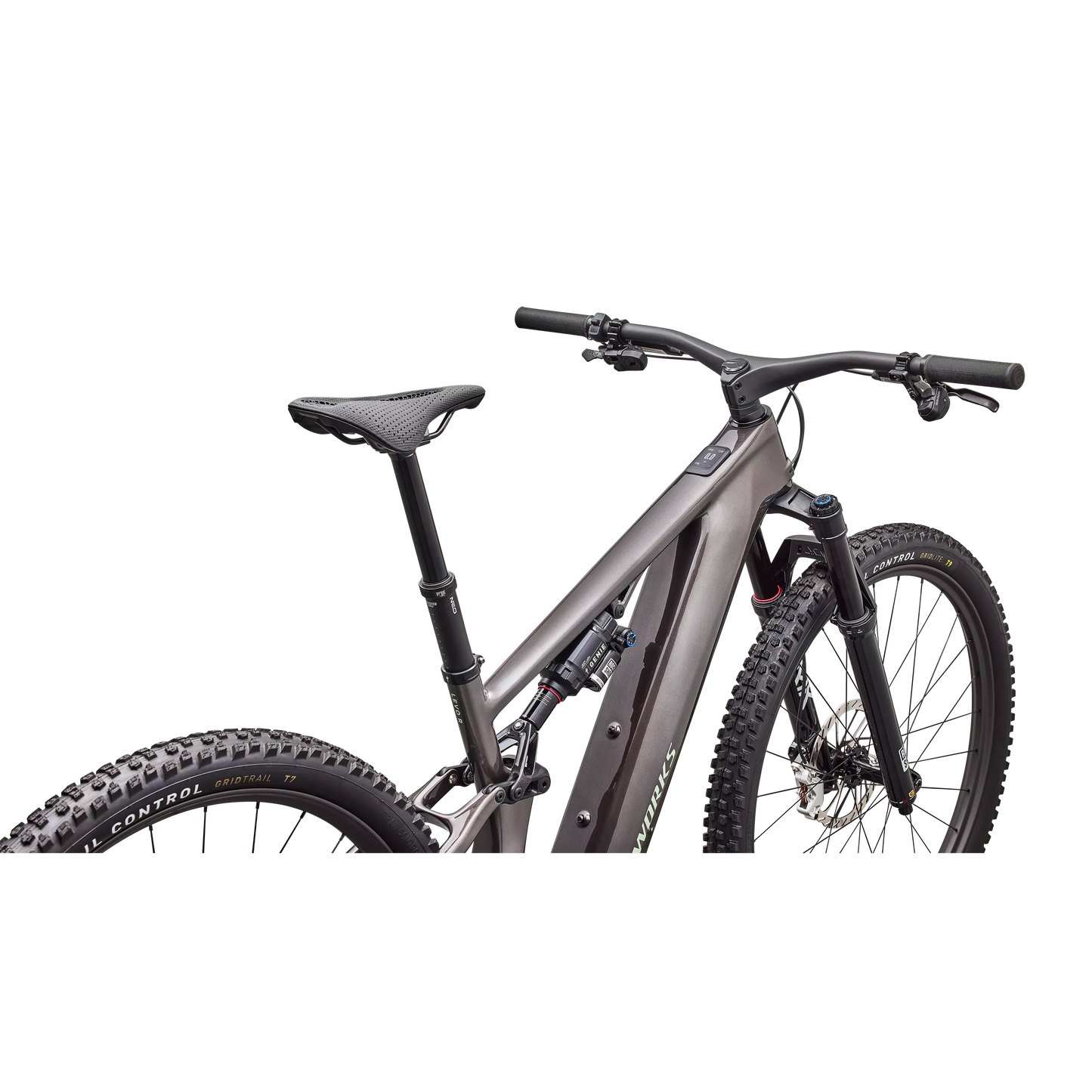 Specialized Levo R 4 S-Works Carbon 2027 - Gloss Warm Smoke / Pistachio - image 4