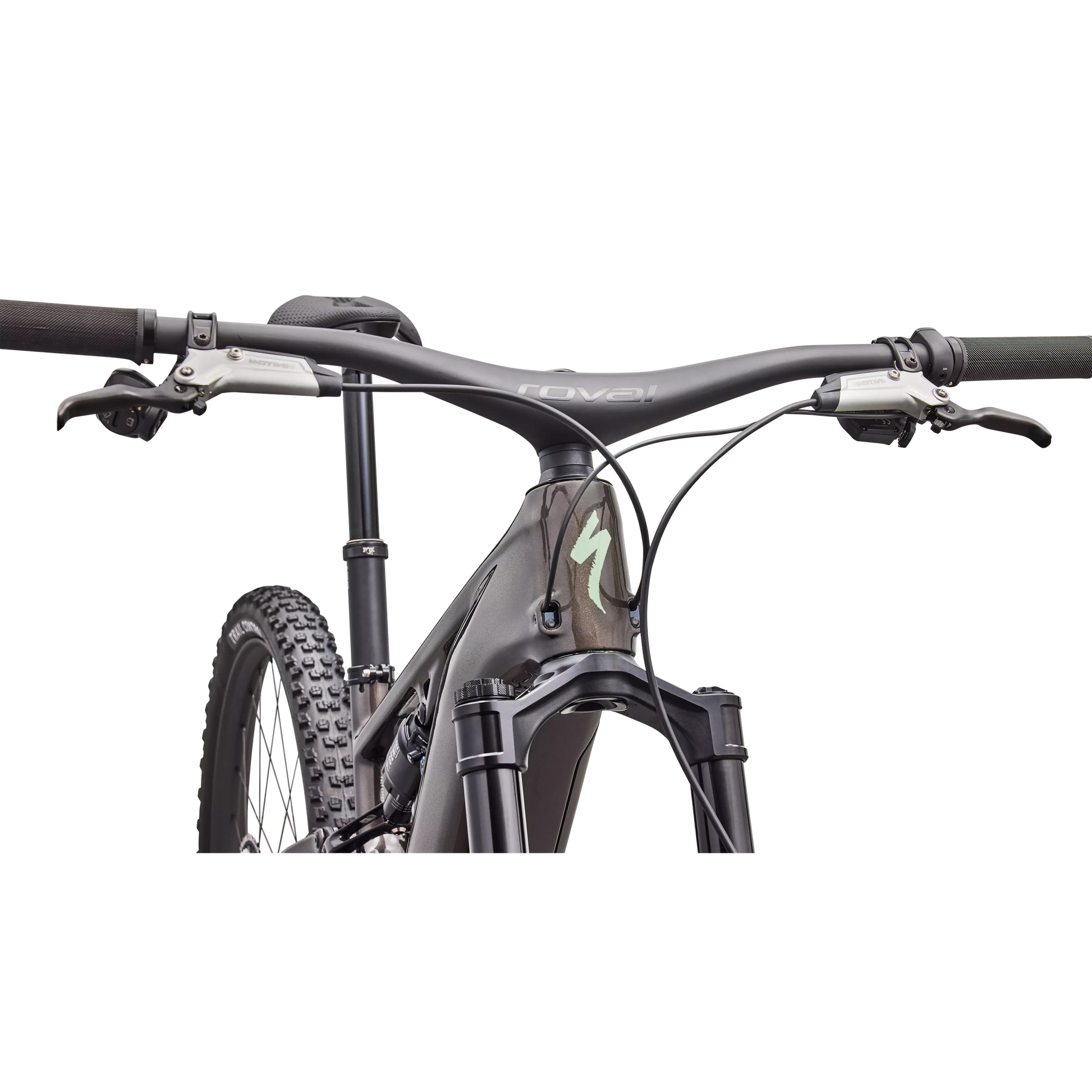 Specialized Levo R 4 S-Works Carbon 2027 - Gloss Warm Smoke / Pistachio - image 5