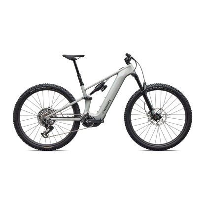Specialized Levo R 4 S-Works Carbon 2027 - Gloss Dolomite / Viavi Silver Green Pearl / Oak Green Metallic - image 1