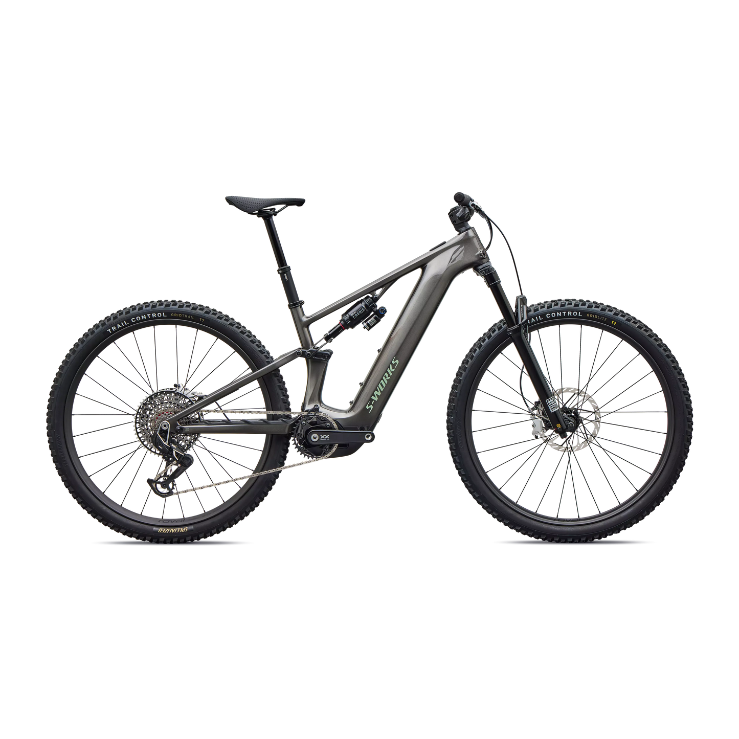 Specialized Levo R 4 S-Works Carbon 2027 - Gloss Warm Smoke / Pistachio - image 1