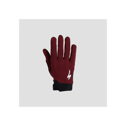 Specialized Mens Trail Gloves-S-Garnet Red-BRINK