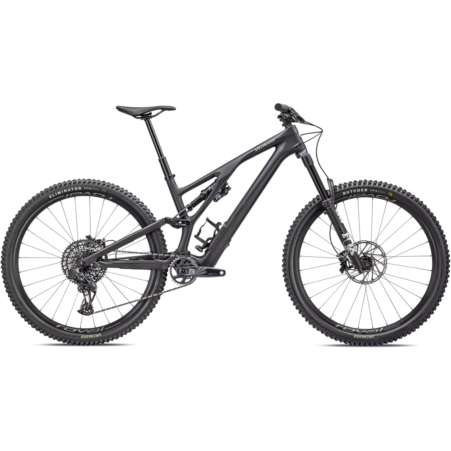 Specialized Stumpjumper Evo Expert 2023-S1-Satin Obsidian / Dune White-BRINK