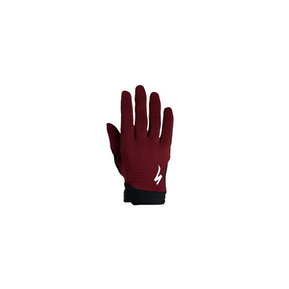 Specialized Womens Trail Gloves-XS-Garnet Red-BRINK