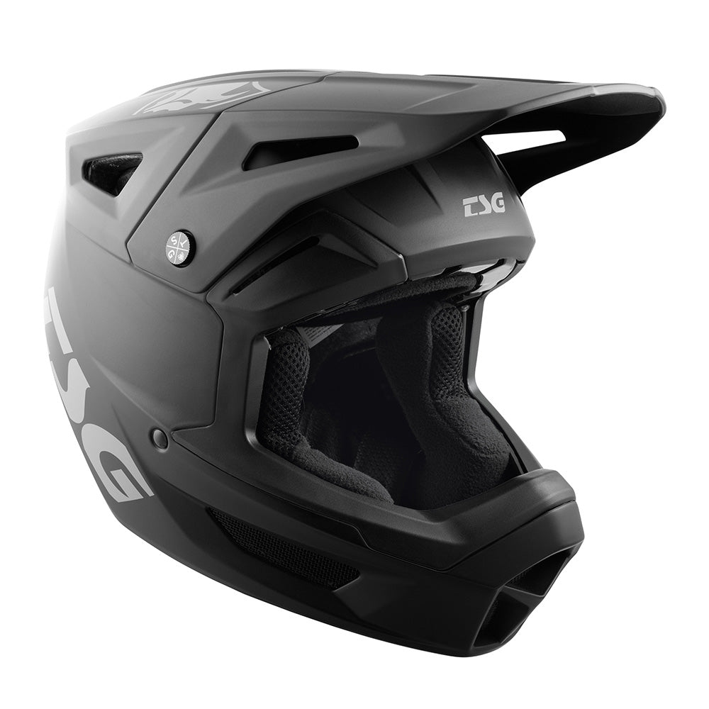 TSG Sentinel Full Face Helmet-L-Satin Black-BRINK