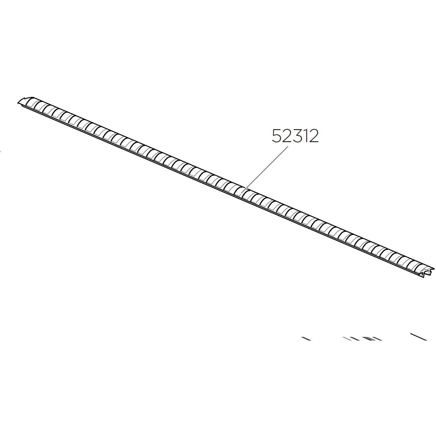 Thule 52312 Cover strip 980 mm for 958 and 959-BRINK