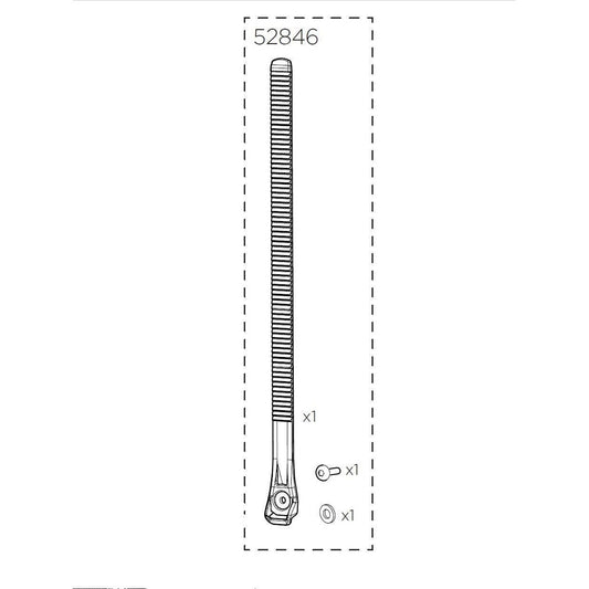 Thule 52846 Wheel Strap EasyFold XT-BRINK