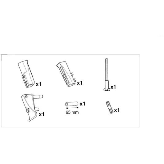 Thule 52861 Clamp repair kit for Freeride-BRINK