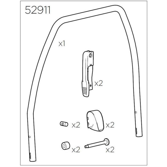 Thule 52911 Bike frame kit-BRINK