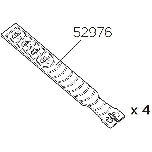 Thule 52976 Roof bar straps for footpacks x 4-BRINK