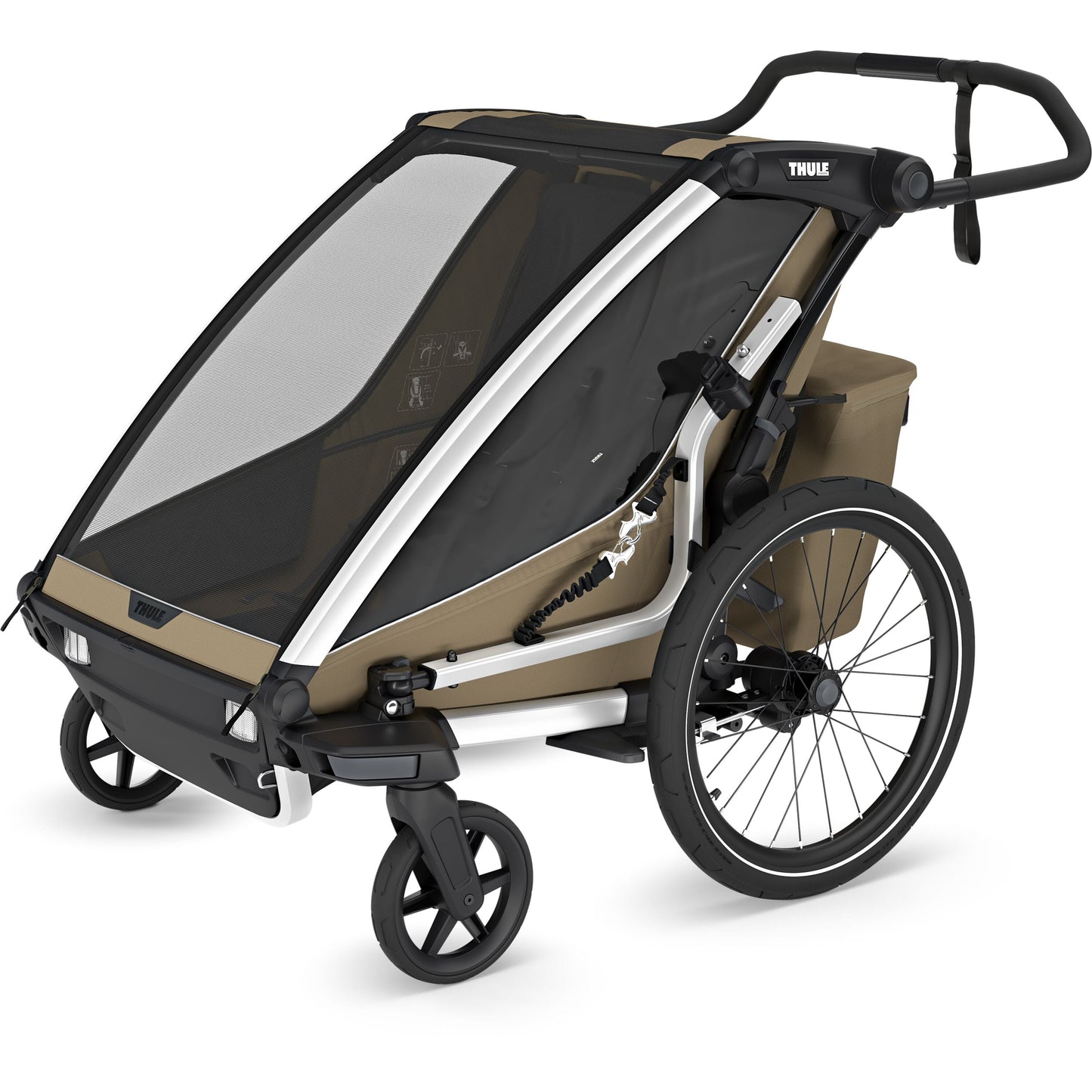 Thule Chariot Cross 2 Double-Khaki-BRINK