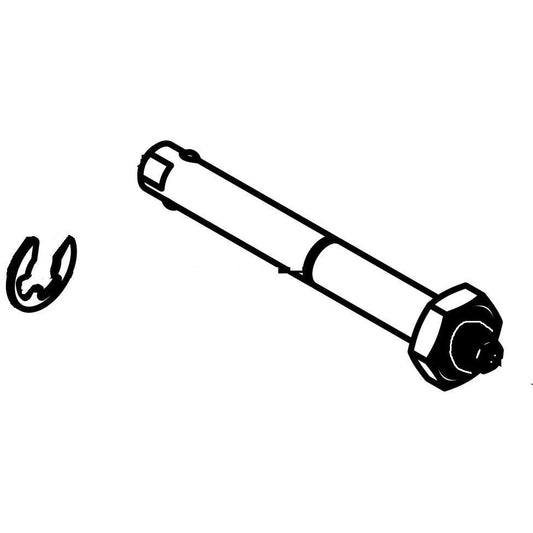 Thule Clevis wheel Axle with Circlip-BRINK