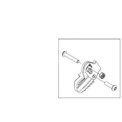 Thule Cross cargo bag hinge bracket left-BRINK