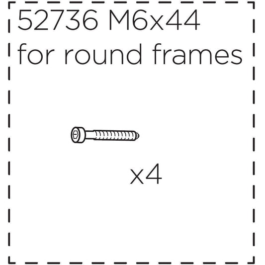 Thule Fitting screws for Ridealong, short (44 mm)-BRINK