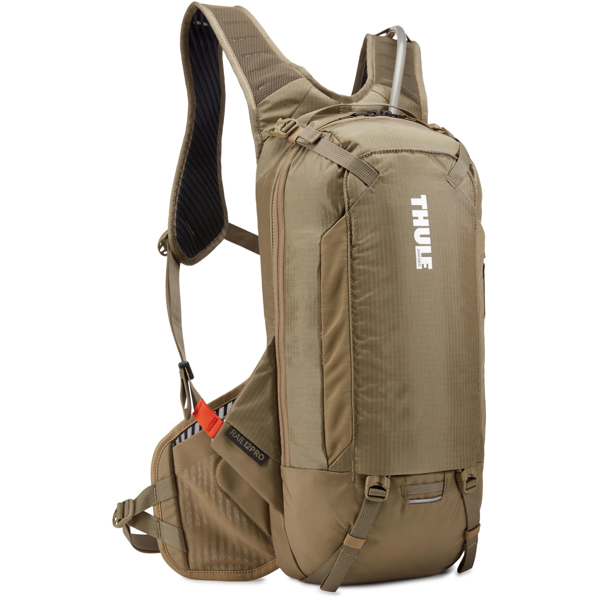 Thule Rail Pro hydration backpack 12 litre cargo, 2.5 litre fluid - olive-BRINK