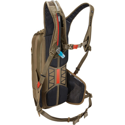 Thule Rail Pro hydration backpack 12 litre cargo, 2.5 litre fluid - olive-BRINK