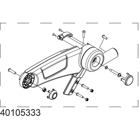Thule Upper bracket - left 2017-X-BRINK