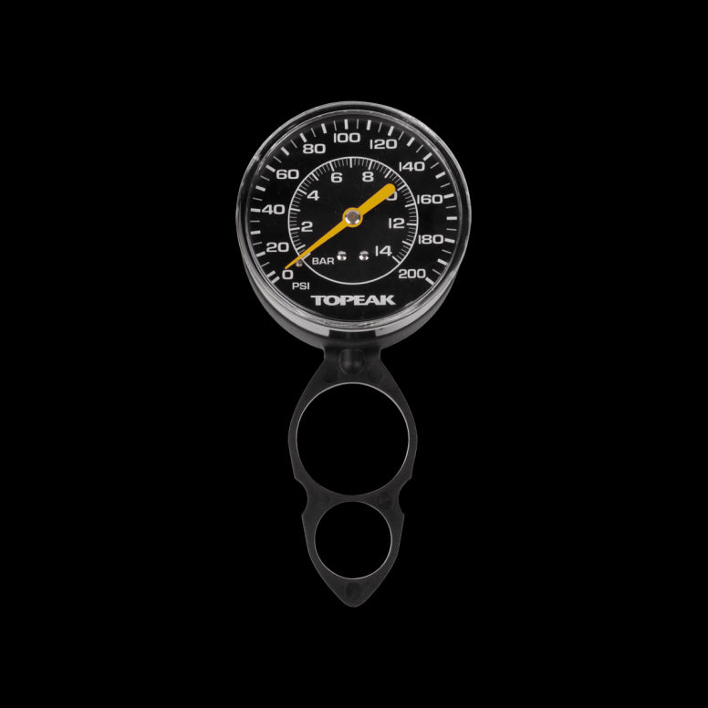 Topeak Spare Gauge Set-JoeBlow Twin Turbo Track Pump-BRINK