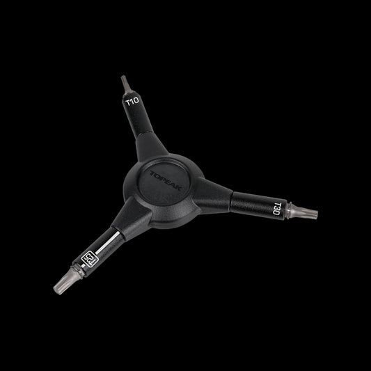 Topeak Y-Torx Speed Wrench-T10 / T25 / T30-Black-BRINK