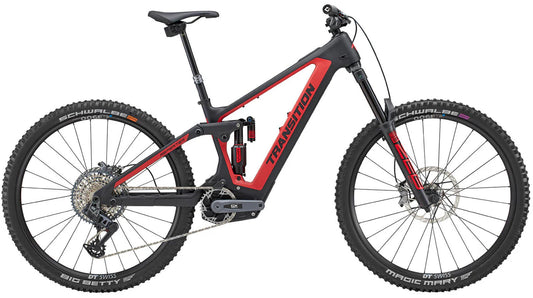 Transition Repeater Powertrain Carbon-S-Bonfire Red-X0 AXS-BRINK