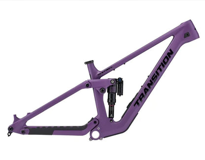 Transition Sentinel Carbon Frame 2025-XS-Deep Purple-BRINK