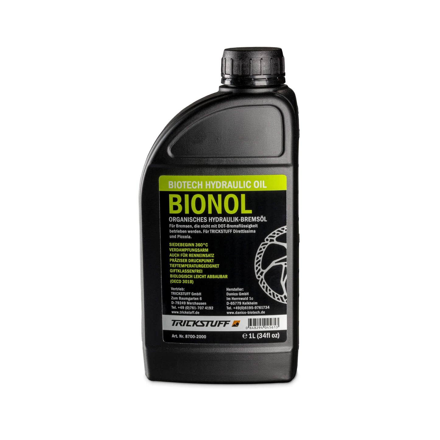 Trickstuff Bionol Organic Brake Fluid-1L-BRINK