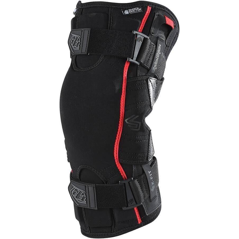Troy Lee Designs 6400 Knee Brace 2026-S-Black-BRINK