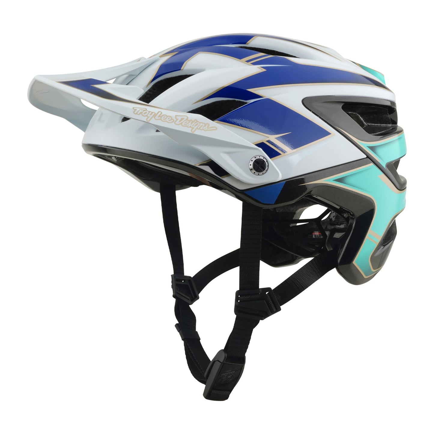 Troy Lee Designs A3 Helmet 2026-XS/S-Electra White-BRINK
